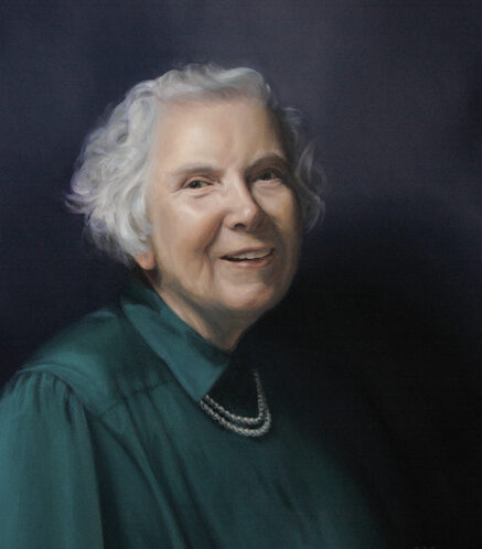 Eleanor — oil on linen by Jenny Lyon